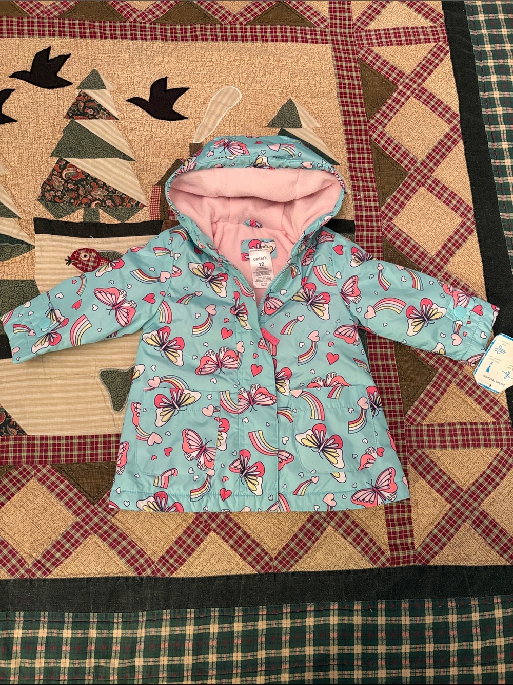 Carters fleece lined jacket